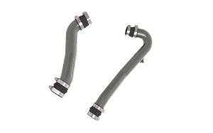 Ford Mustang Charge Pipe Kit - K&N Engineering - Gunmetal Gray - `15-`22